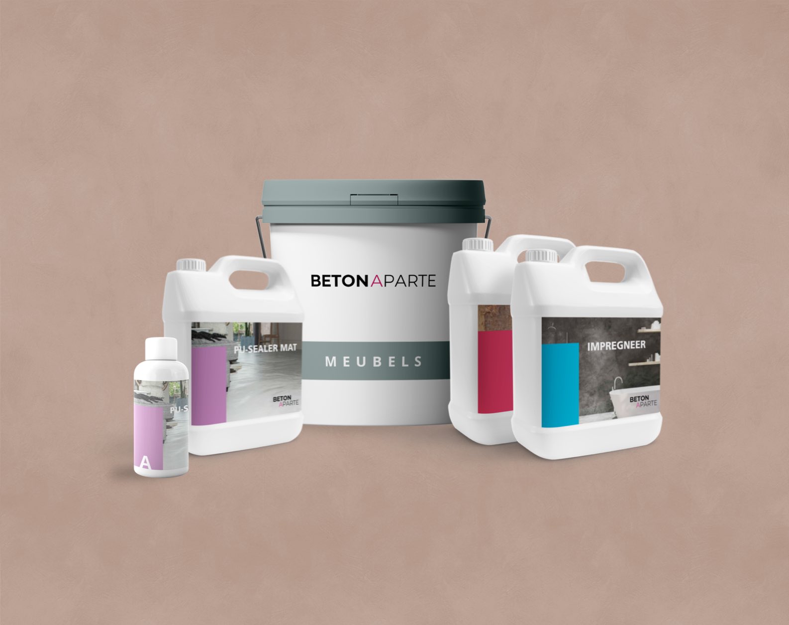 Salmon meubel set Salmon meubel set