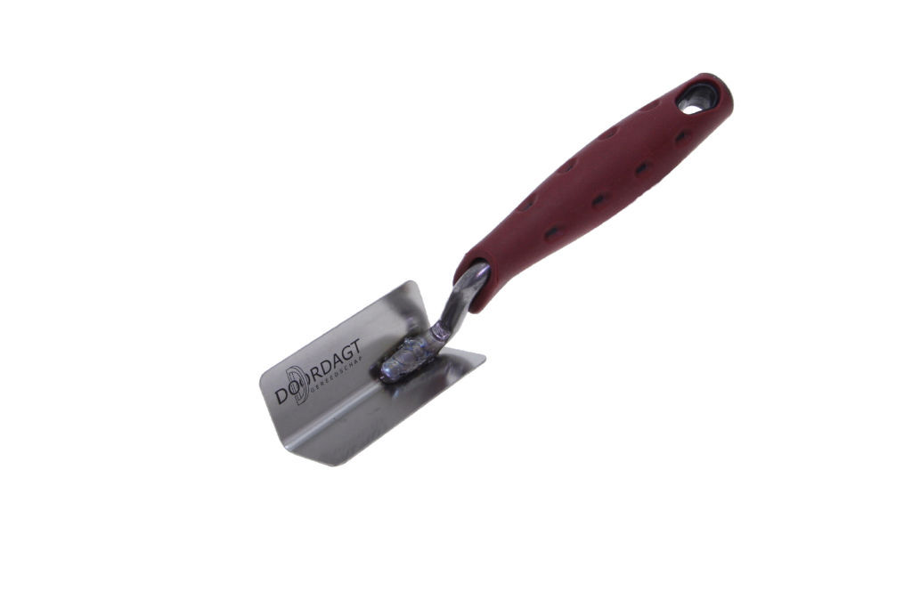 Hoekschop inwendig dubbeltje rond 30 x 80 mm