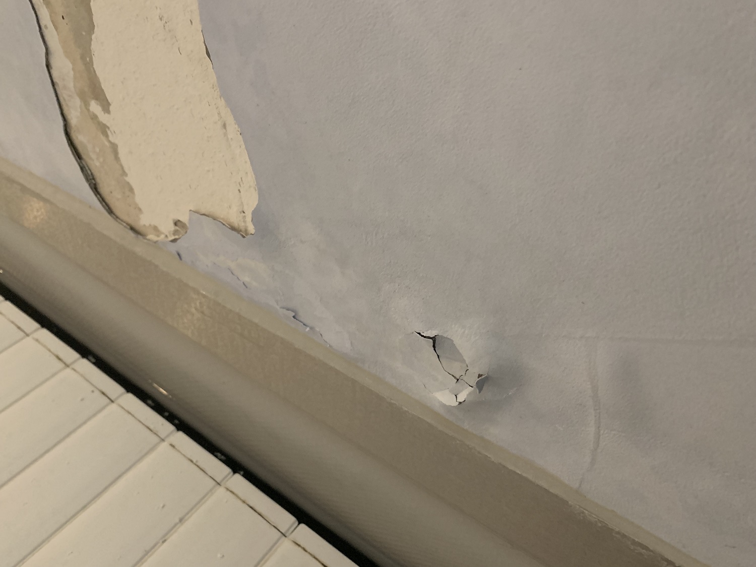 Ik heb een blaas op mijn Beton Cire