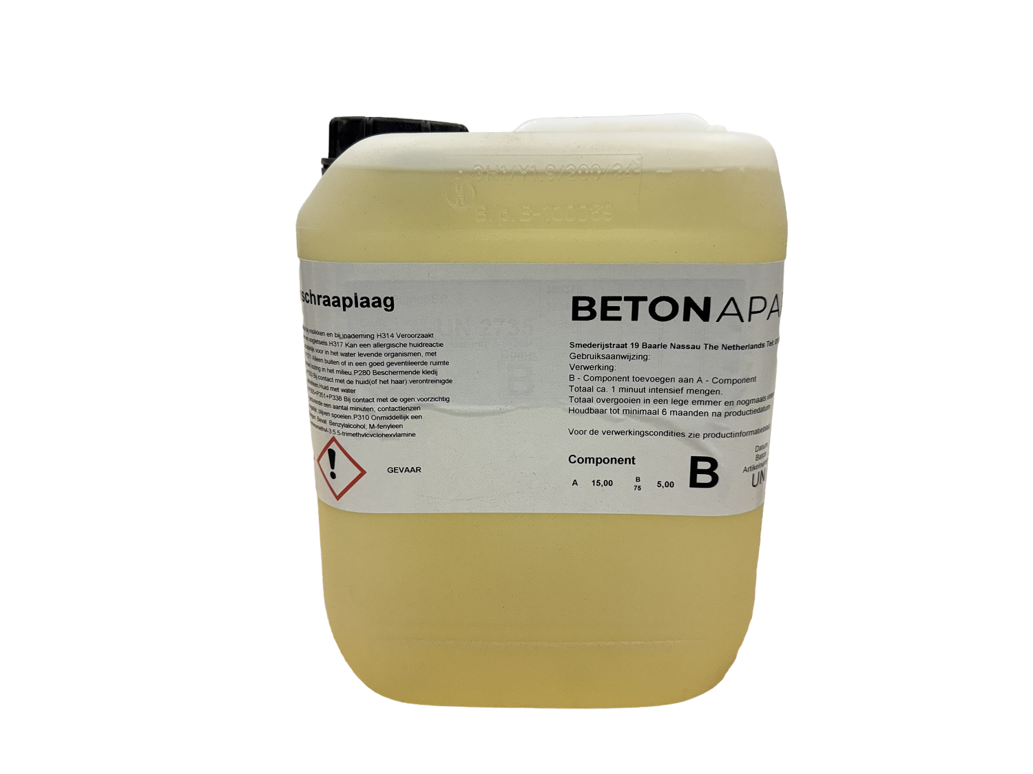 Epoxy schraaplaag 20 kg B